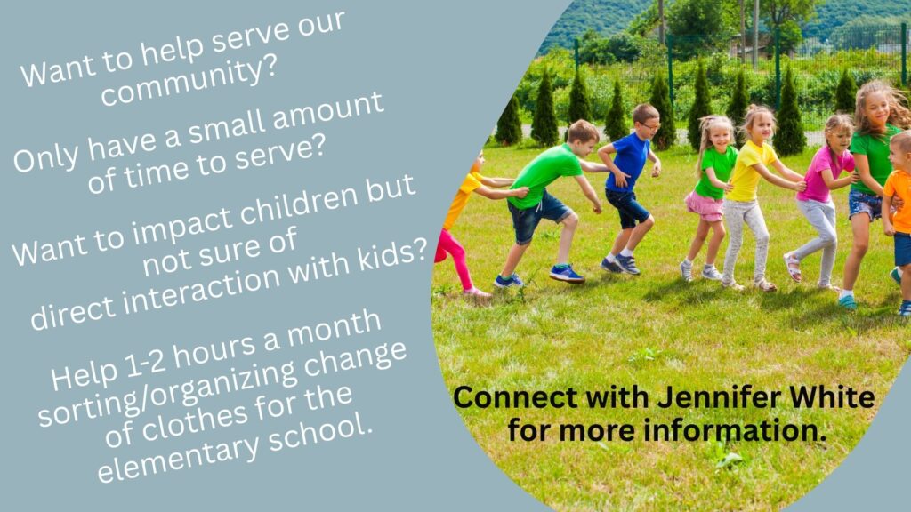 Elementary Clothing Closet