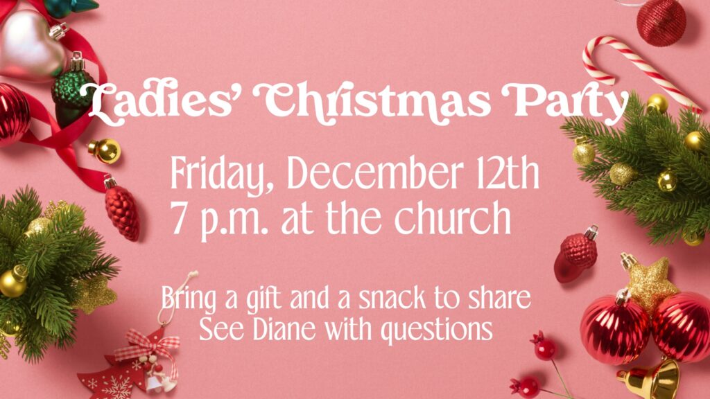 ladies christmas party