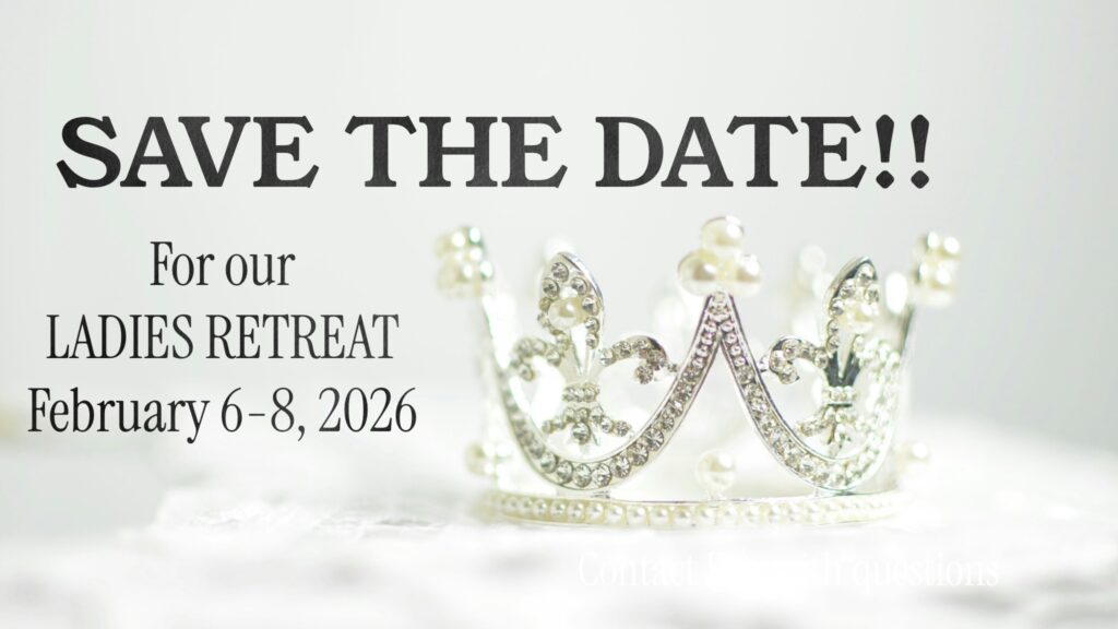 women's retreat save date