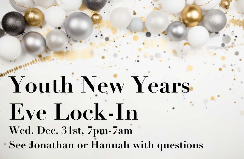 youth new years eve lock in