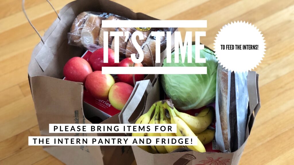 intern food pantry