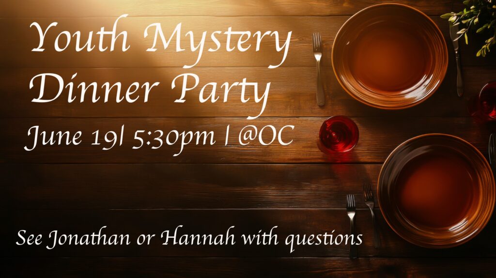 youth mystery dinner